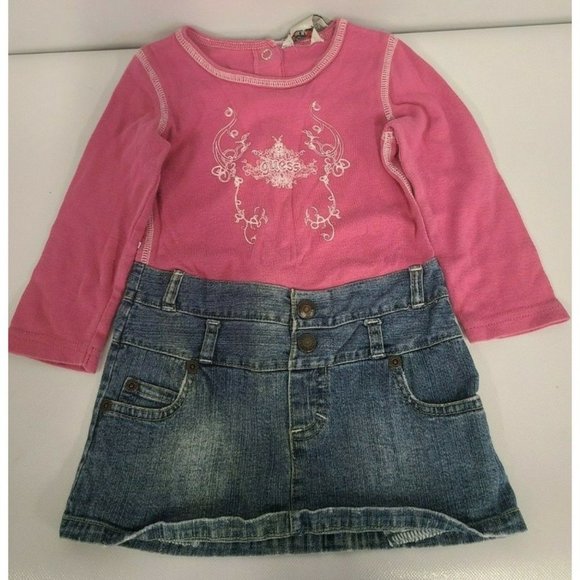 Todler Other - GUESS Jeans Toddler Baby Girls Dress Size 2T Pink